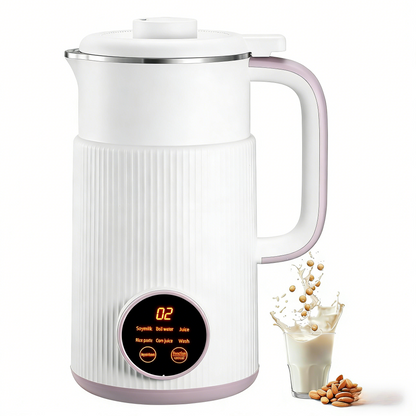 6-in-1 Soy Milk Maker Blender, Nut Milk Maker Machine 27OZ, Automatic Soybean Machine